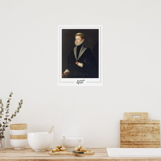 Sofonisba Anguissola Zedign Art Poster #4 (Keuken)