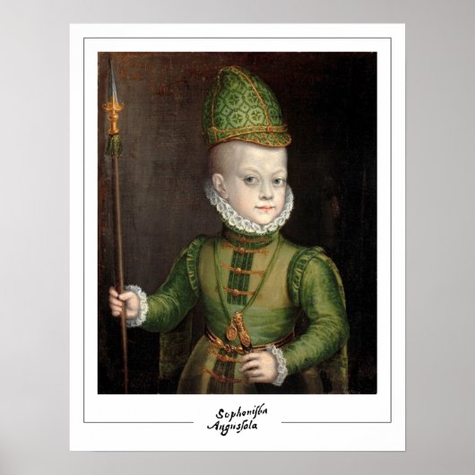 Sofonisba Anguissola Zedign Kunstposter #21 Poster (Voorkant)