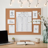 Soft 75 Challenge Habit Tracker Poster