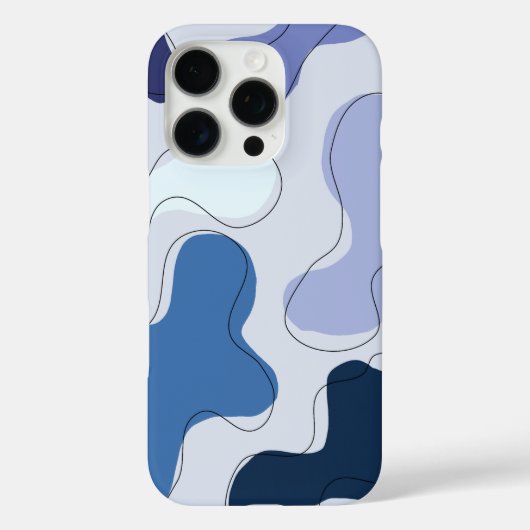 Soft Abstract Design – Minimale esthetische kunst Case-Mate iPhone Case (Achterkant)