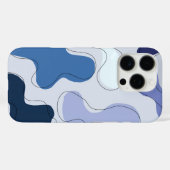 Soft Abstract Design – Minimale esthetische kunst Case-Mate iPhone Case (Achterkant (horizontaal))