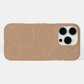 Soft Abstract Design – Minimale esthetische kunst Case-Mate iPhone Case (Achterkant (horizontaal))