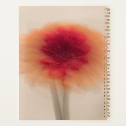 Soft Abstract Floral Planner (Achterkant)