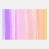 Soft abstract schilderen, meerkleurige soortenverp inpakpapier vel (Voorkant 3)