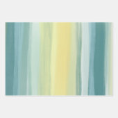 Soft abstract schilderen, meerkleurige soortenverp inpakpapier vel (Voorkant 2)