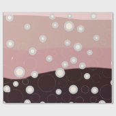 Soft Abstract Waves & Bubbles – Modern Minimalist  Cadeaupapier (Vlak)