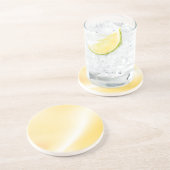 Soft Amber Print Sandstone-Onderzetter Zandsteen Onderzetter (Zijkant)