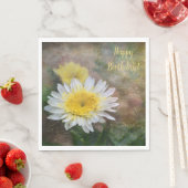 Soft and Dreamweaver Daisy Birhday Servet (Insitu)