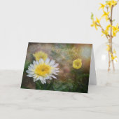 Soft and Dreamweaver Daisy Birthday Kaart (Gele Bloem)
