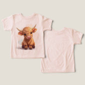 Soft and Stylish Baby T-Shirt Featuring a Happy Co (Ontwerp Voorkant & Achterkant)