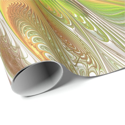 Soft and tenderness fractal fantasy flower cadeaupapier (Rol Hoek)