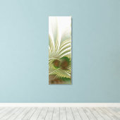 Soft and tenderness fractal fantasy flower canvas afdruk (Insitu (Houten vloer))