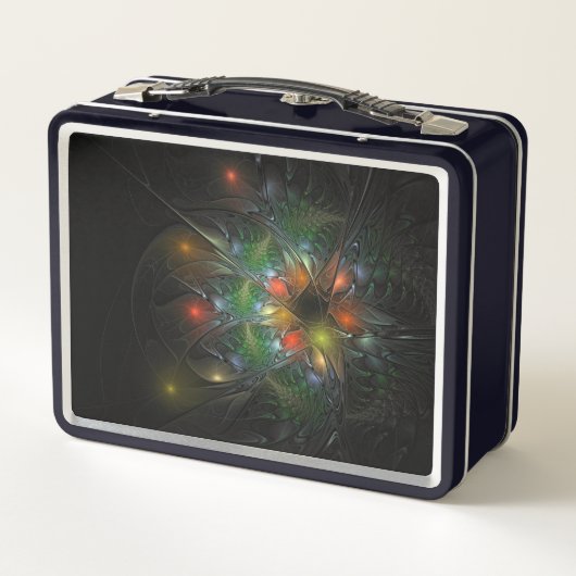 Soft and tenderness fractal fantasy flowers (Achterkant)