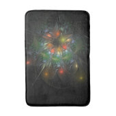 Soft and tenderness fractal fantasy flowers badmat (Voorkant Verticaal)