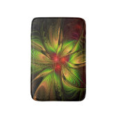 Soft and tenderness fractal fantasy flowers badmat (Voorkant Verticaal)