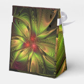 Soft and tenderness fractal fantasy flowers bedankdoosjes (Achterkant)