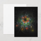 Soft and tenderness fractal fantasy flowers bedankkaart (Voorkant / Achterkant)