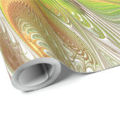 Soft and tenderness fractal fantasy flowers cadeaupapier (Rol Hoek)