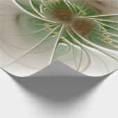 Soft and tenderness fractal fantasy flowers cadeaupapier (Hoek)