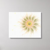 Soft and tenderness fractal fantasy flowers canvas afdruk (Voorkant)