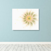 Soft and tenderness fractal fantasy flowers canvas afdruk (Insitu (Houten vloer))