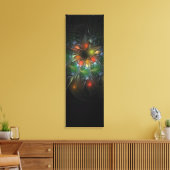 Soft and tenderness fractal fantasy flowers canvas afdruk (Insitu (Woonkamer))