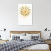 Soft and tenderness fractal fantasy flowers canvas afdruk (Insitu (Slaapkamer))