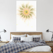 Soft and tenderness fractal fantasy flowers canvas afdruk (Insitu (Slaapkamer))