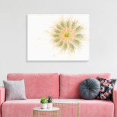 Soft and tenderness fractal fantasy flowers canvas afdruk (Insitu (Woonkamer))