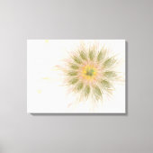 Soft and tenderness fractal fantasy flowers canvas afdruk (Voorkant)