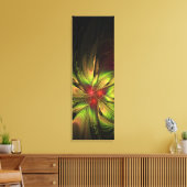 Soft and tenderness fractal fantasy flowers canvas afdruk (Insitu (Woonkamer))