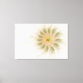 Soft and tenderness fractal fantasy flowers canvas afdruk (Voorkant)