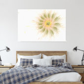 Soft and tenderness fractal fantasy flowers canvas afdruk (Insitu (Slaapkamer))
