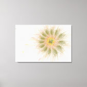 Soft and tenderness fractal fantasy flowers canvas afdruk (Voorkant)