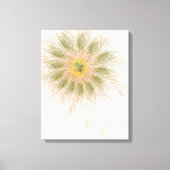 Soft and tenderness fractal fantasy flowers canvas afdruk (Voorkant)