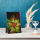 Soft and tenderness fractal fantasy flowers fotoplaat (Zijkant)