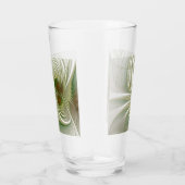 Soft and tenderness fractal fantasy flowers glas (Rechts)