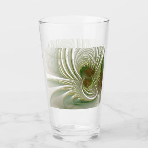 Soft and tenderness fractal fantasy flowers glas