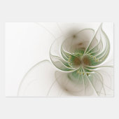 Soft and tenderness fractal fantasy flowers inpakpapier vel (Voorkant 2)