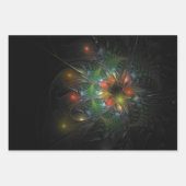 Soft and tenderness fractal fantasy flowers inpakpapier vel (Voorkant)