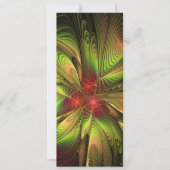 Soft and tenderness fractal fantasy flowers kaart (Voorkant)