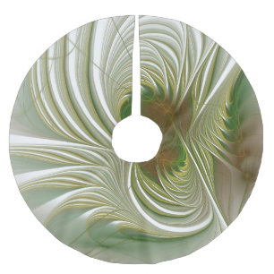 Soft and tenderness fractal fantasy flowers kerstboom rok