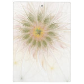 Soft and tenderness fractal fantasy flowers klembord (Achterkant)