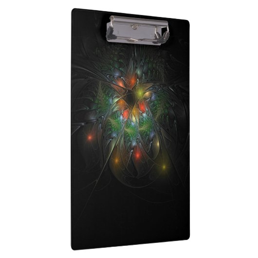 Soft and tenderness fractal fantasy flowers klembord (Rechts)