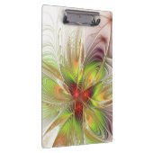 Soft and tenderness fractal fantasy flowers klembord (Rechts)