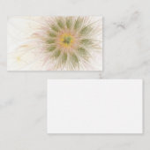 Soft and tenderness fractal fantasy flowers kortingskaartje (Voorkant / Achterkant)