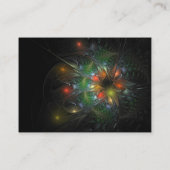 Soft and tenderness fractal fantasy flowers kortingskaartje (Achterkant)