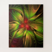 Soft and tenderness fractal fantasy flowers legpuzzel (Verticaal)