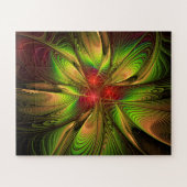 Soft and tenderness fractal fantasy flowers legpuzzel (Horizontaal)