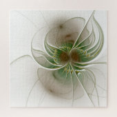 Soft and tenderness fractal fantasy flowers legpuzzel (Horizontaal)